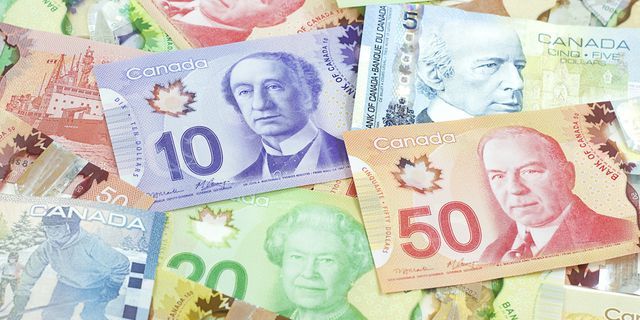 تداول الدولار الكندي على المؤشرات الاقتصادية.
