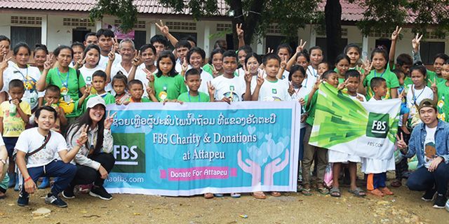 FBS تقدم المساعدات الإنسانية لمواطني لاوس