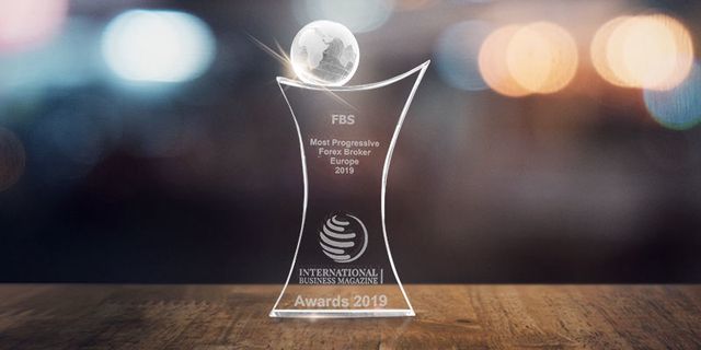 FBS تنال جائزة The Most Progressive Forex Broker Europe 2019