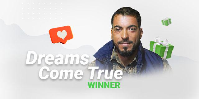 الفائز بمسابقة «Dreams Come True» يربح آلات تقطبع ولحام لعمله