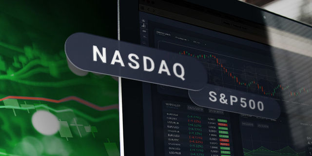 تداول مؤشرات «NASDAQ» و «S&P 500» 